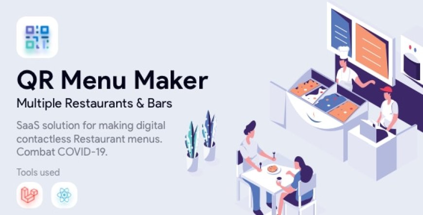 QR Menu Maker v4.1.0 - SaaS - Contactless restaurant menus - Nulled