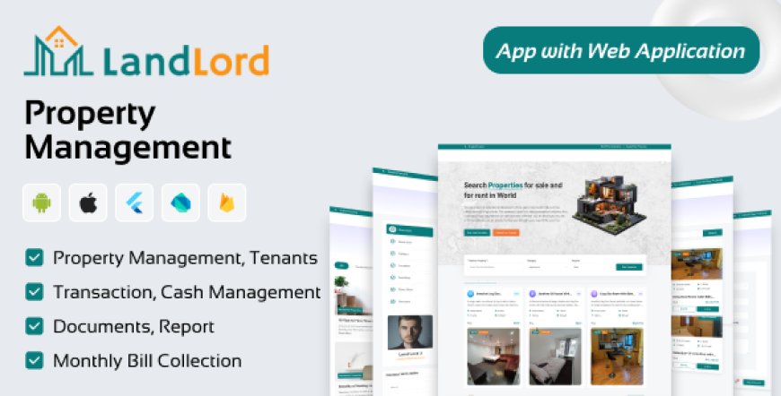 Onest Landlord - Property Management - Apartment, Rent Collection, Tenant and Invoice Bill laravel script - Nulled