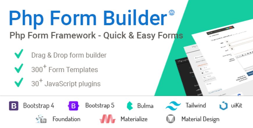 PHP Form Builder - Advanced HTML forms generator with Drag & Drop - Nulled