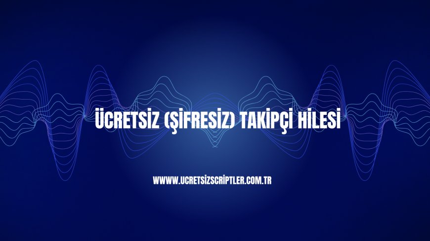 Ücretsiz İnstagram Takipçi Hilesi (Şifresiz)